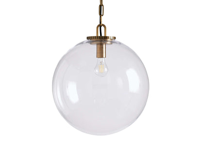 Wescotte Globe Pendant with Chain - Zelno Lighting