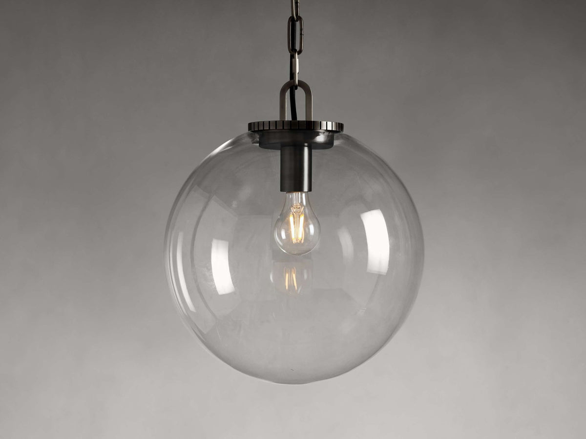 Wescotte Globe Pendant with Chain - Zelno Lighting