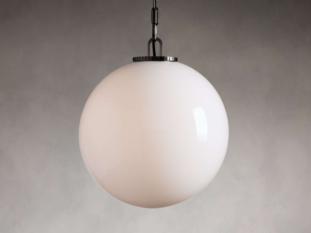 Wescotte Globe Pendant with Chain - Zelno Lighting