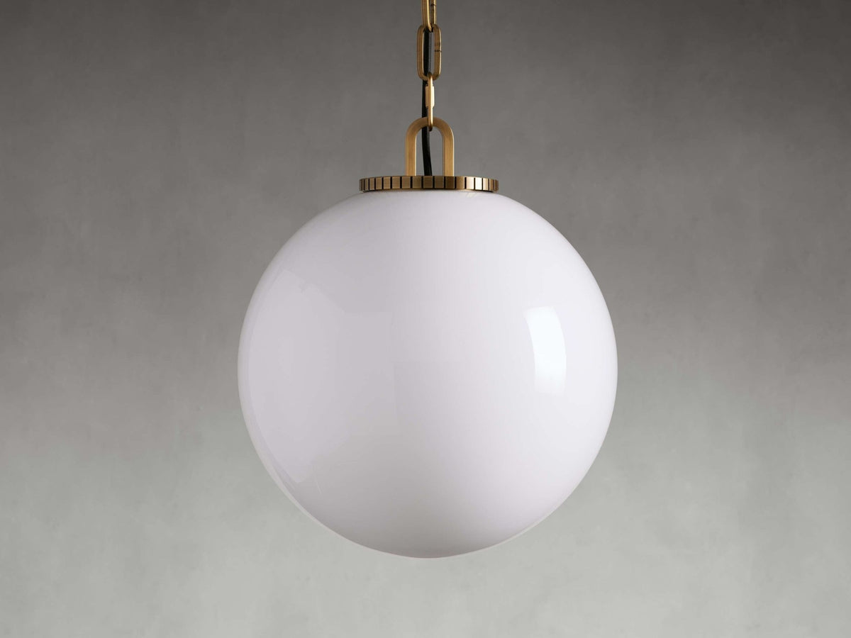 Wescotte Globe Pendant with Chain - Zelno Lighting