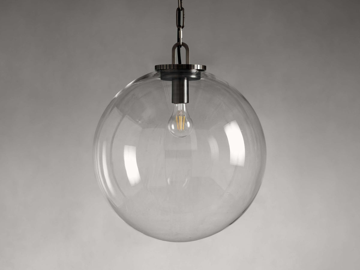 Wescotte Globe Pendant with Chain - Zelno Lighting