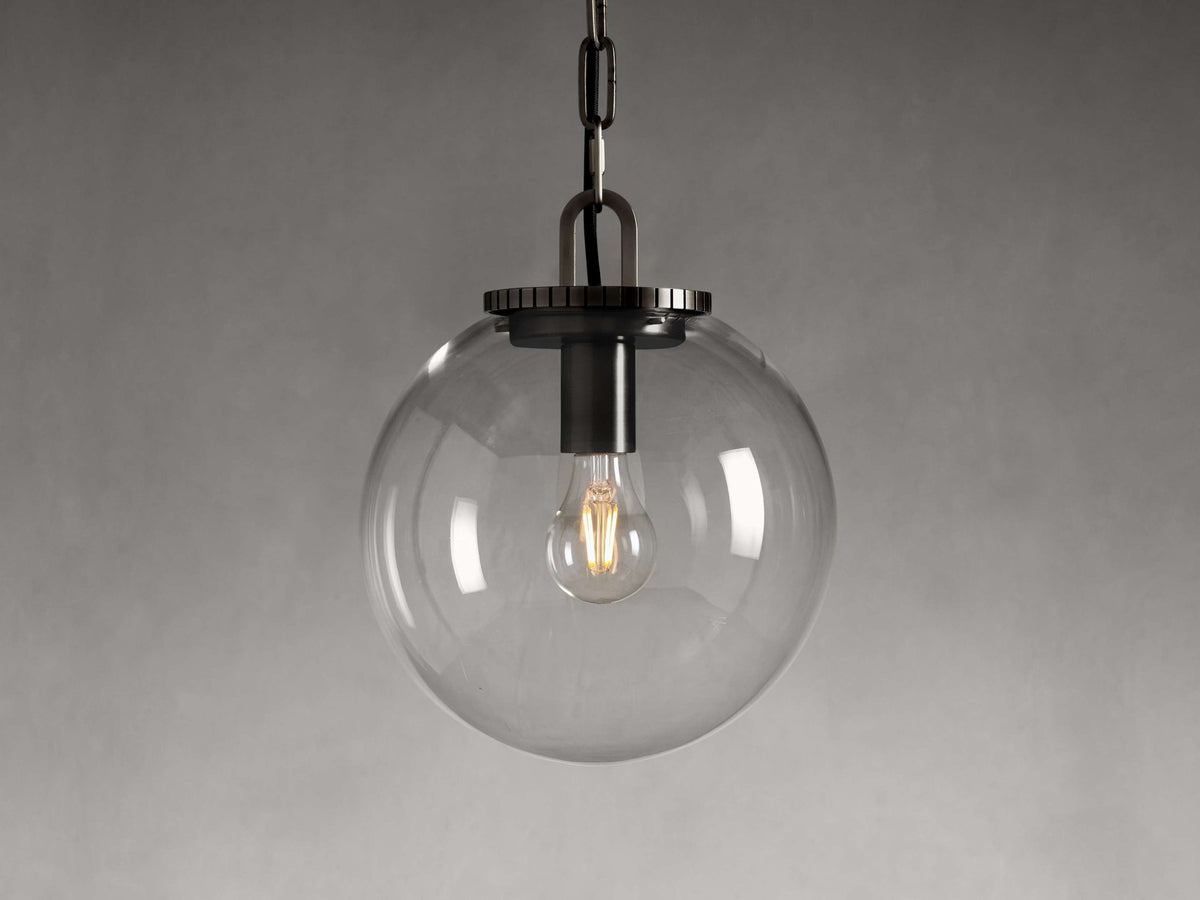 Wescotte Globe Pendant with Chain - Zelno Lighting