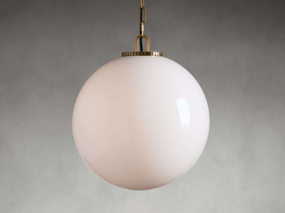 Wescotte Globe Pendant with Chain - Zelno Lighting