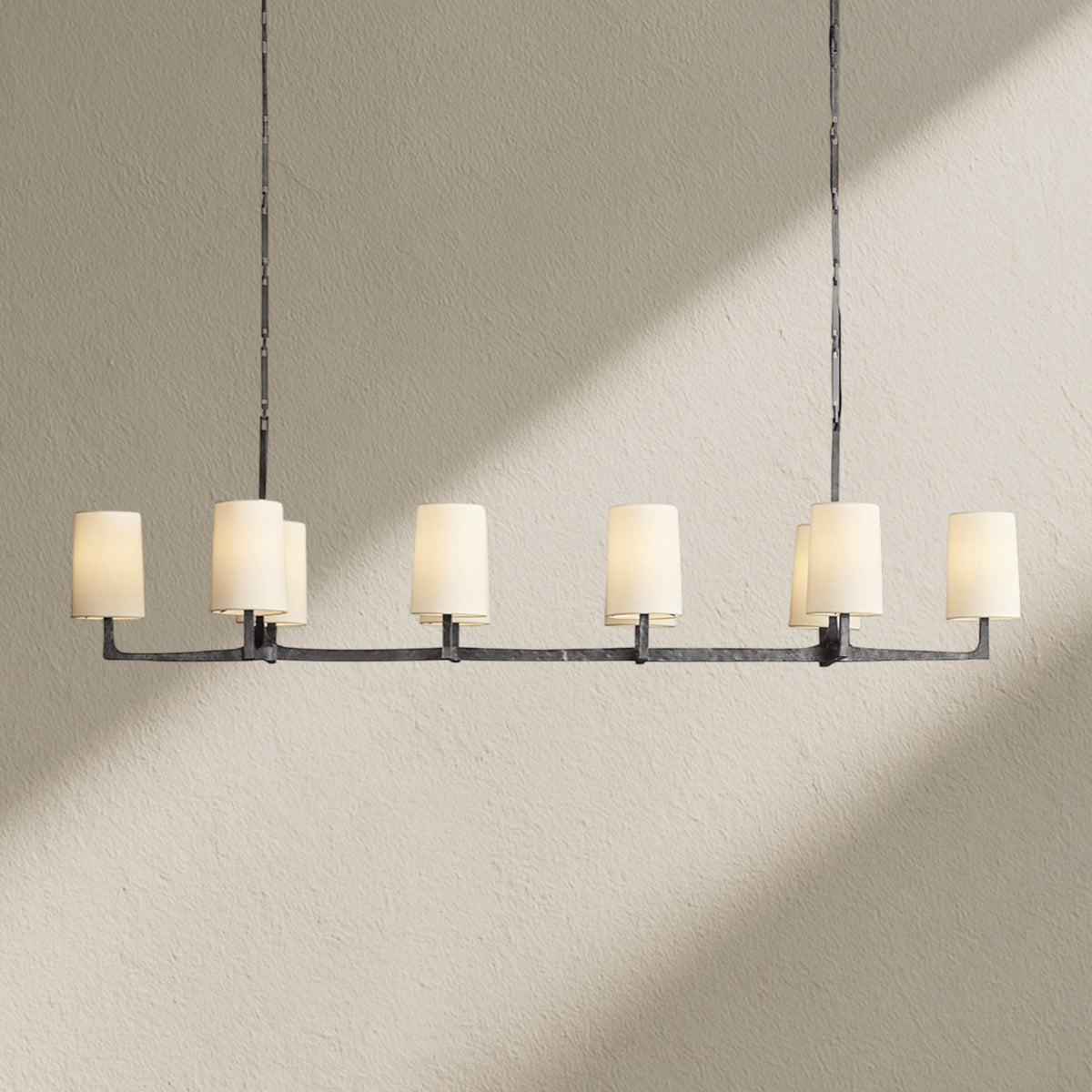 Wryfz Linear Chandelier 54"L 72"L - Zelno