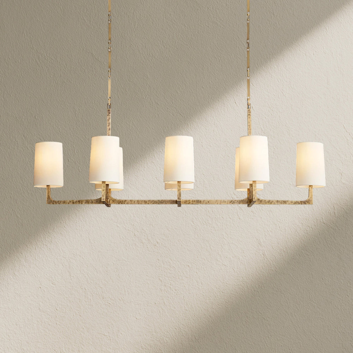 Wryfz Linear Chandelier 54"L 72"L - Zelno
