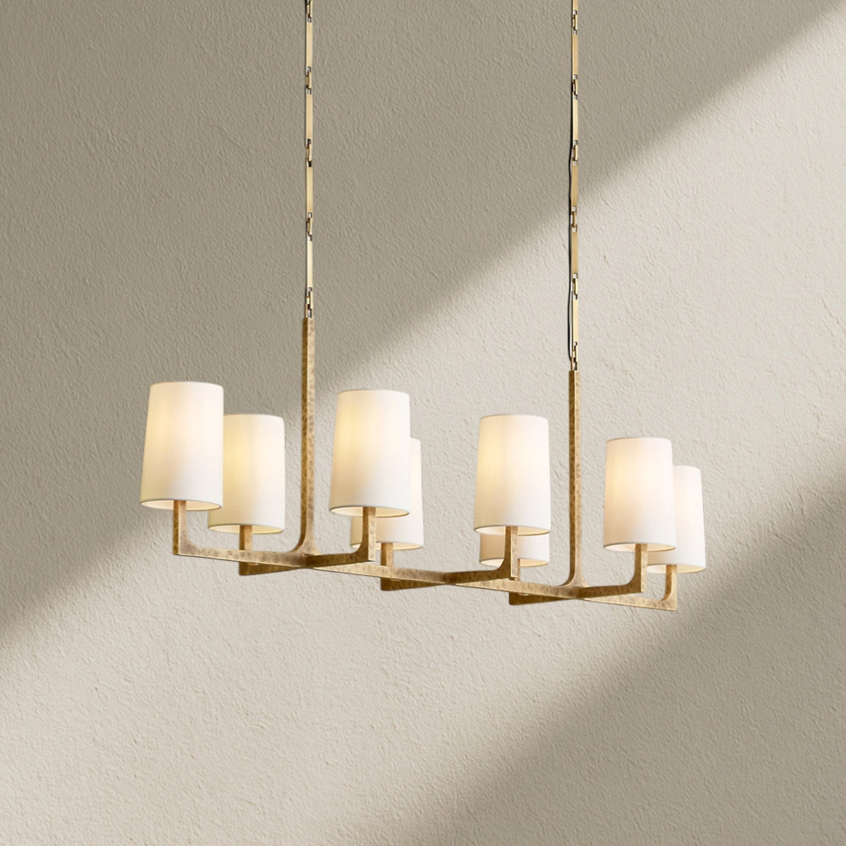 Wryfz Linear Chandelier 54"L 72"L - Zelno
