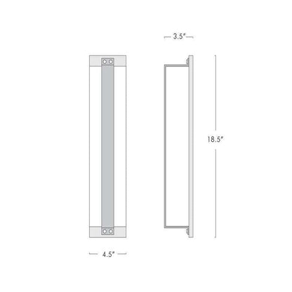 Yagern Crystal Wall Sconce - Zelno Lighting