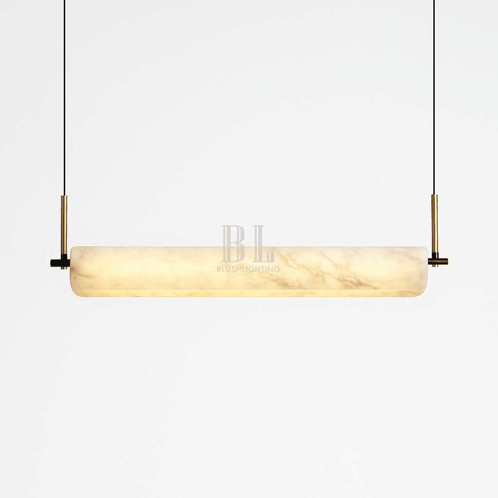 Zazu Alabaster Chandelier - Zelno Lighting