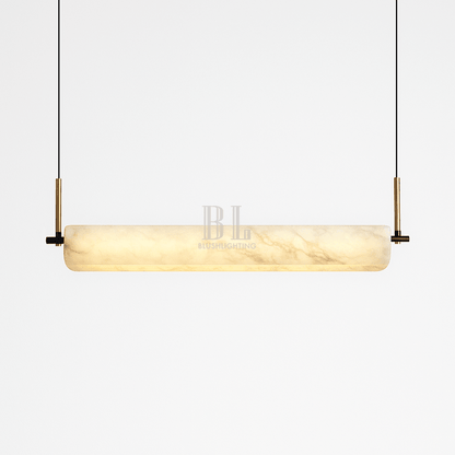 Zazu Alabaster Chandelier - Zelno Lighting