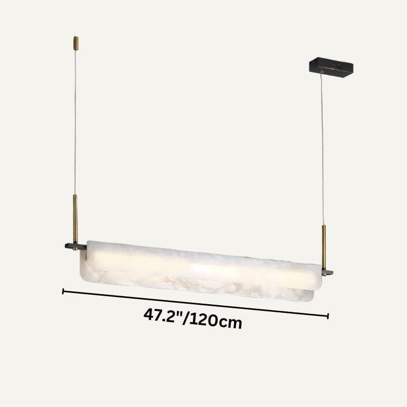 Zazu Alabaster Chandelier - Zelno Lighting