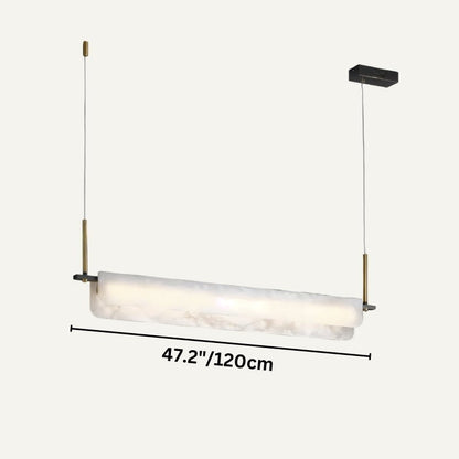 Zazu Alabaster Chandelier - Zelno Lighting