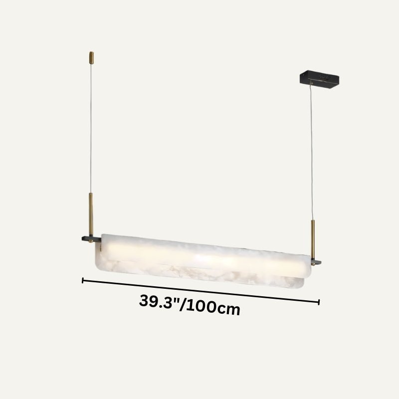 Zazu Alabaster Chandelier - Zelno Lighting