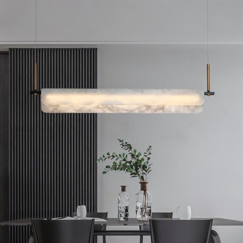 Zazu Alabaster Chandelier - Zelno Lighting
