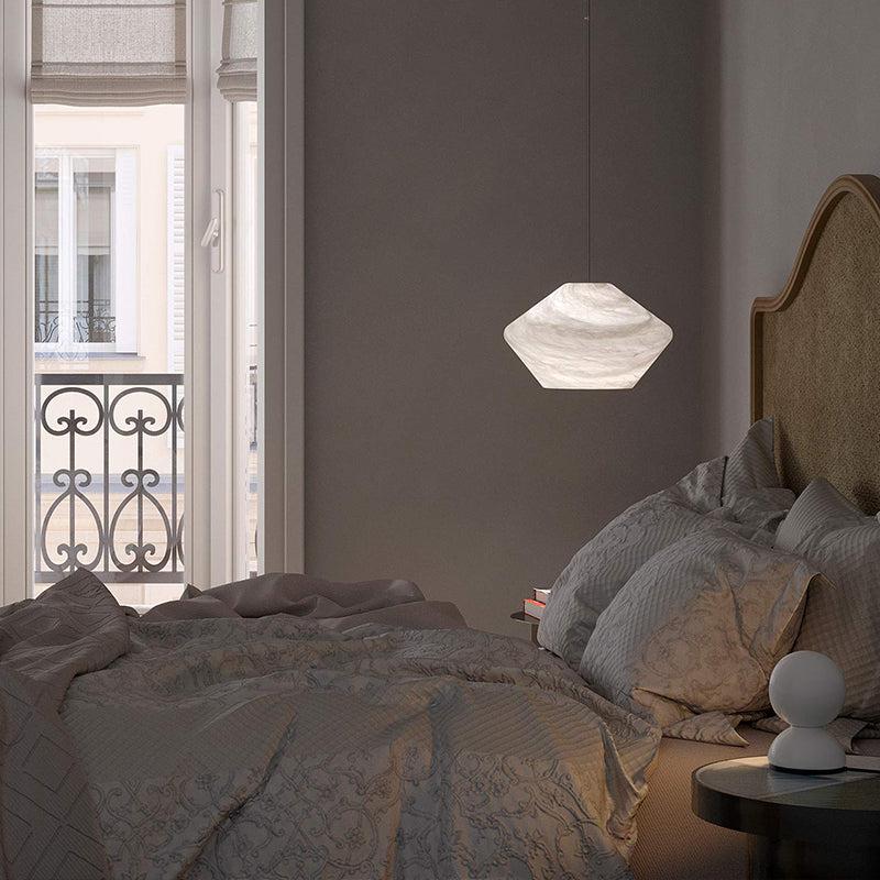 zelnolighting Finlay Alabaster Pendant Light, Kitchen Island Pendant Light - Zelno