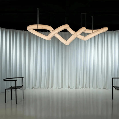 Zelnolighting Infinity Massive Alabaster Chandelier - Zelno Lighting