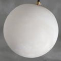 zelnolighting Modern Luxury Alabaster Ball Pendant Light, Island Mini Pendant Light - Zelno